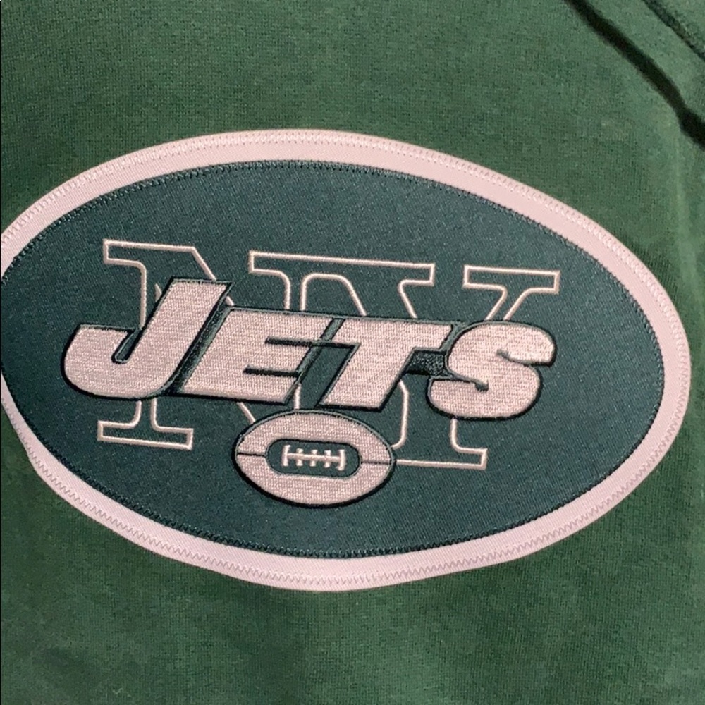 NFL Jets hoodie green DC 21 pre owned like new